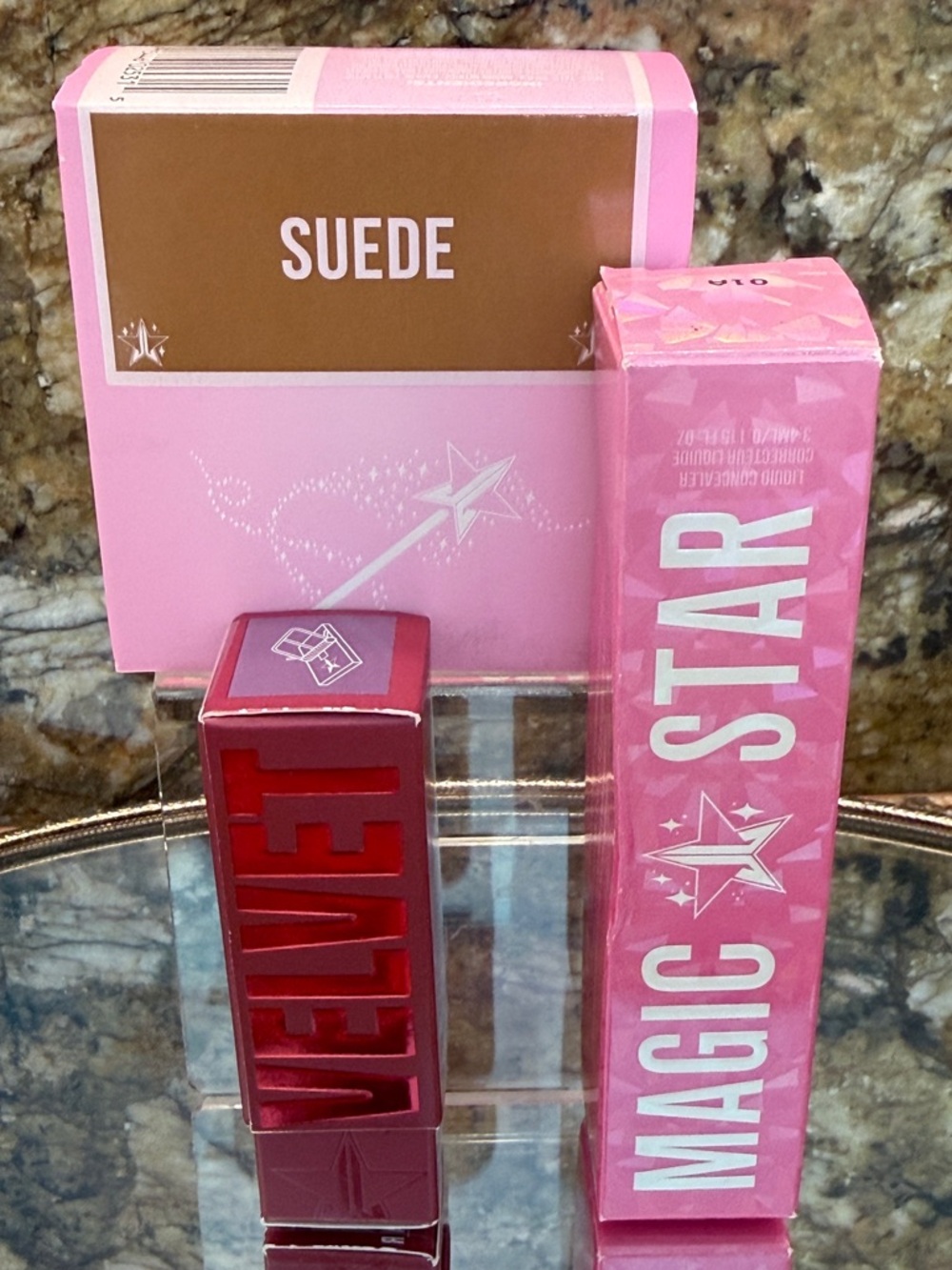 Jeffree Star Magic Star Trio Setting Powder Concealer Lipstick Bundle of 3pc. - Picture 10 of 12
